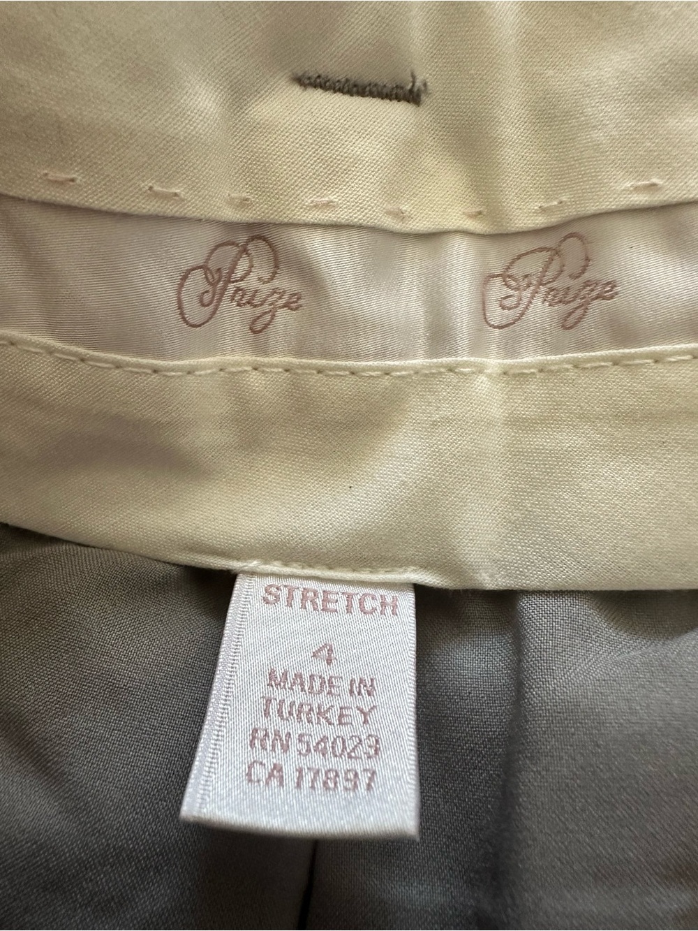 PAIGE Stripe Stretch Trousers - Picture 3 of 6